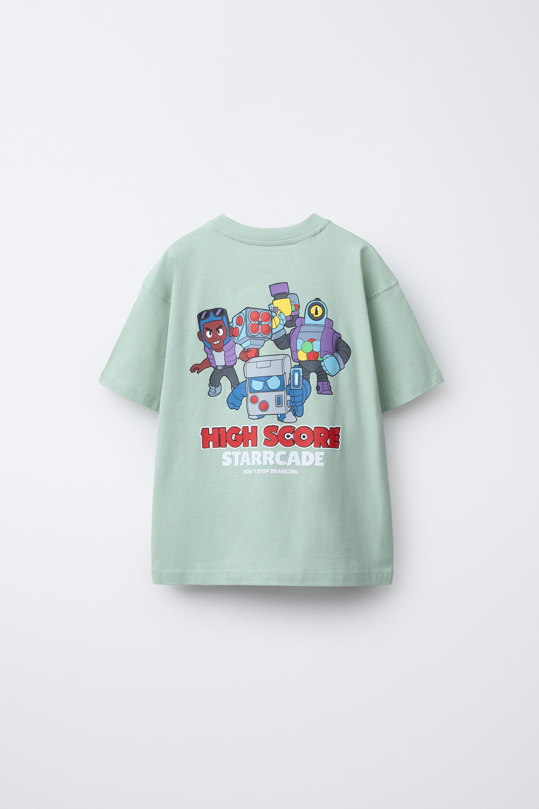 T-SHIRT IMPRIMÉ BRAWL STARS © SUPERCELL OY